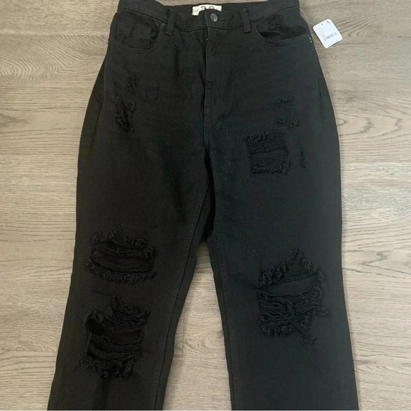 We The Free CRVY Straight Shooter Jean in Saturated Black - Size 30 - NWT - Picture 5 of 13